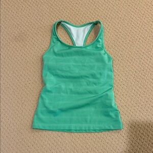 Women’s Green Racerback Tank Top - Classic Active Style